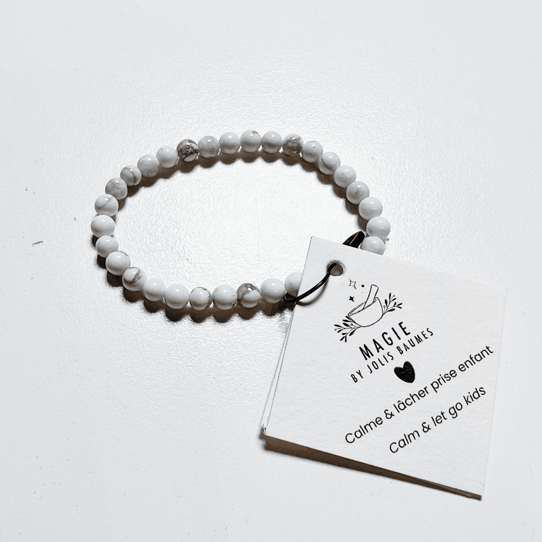 Bracelet enfant Calme et lâcher prise Howlite