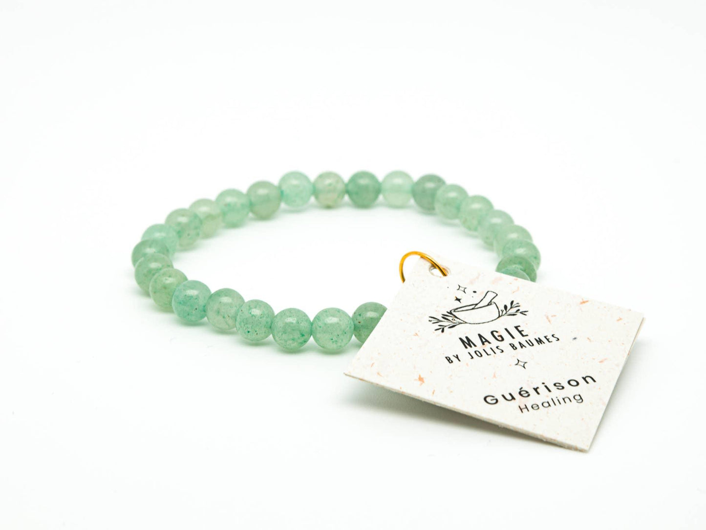 Bracelet Guérison - Aventurine verte