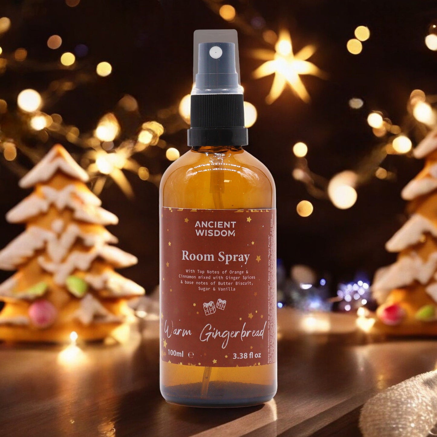 Spray d'ambiance et d'oreiller Pain d'épices chaud