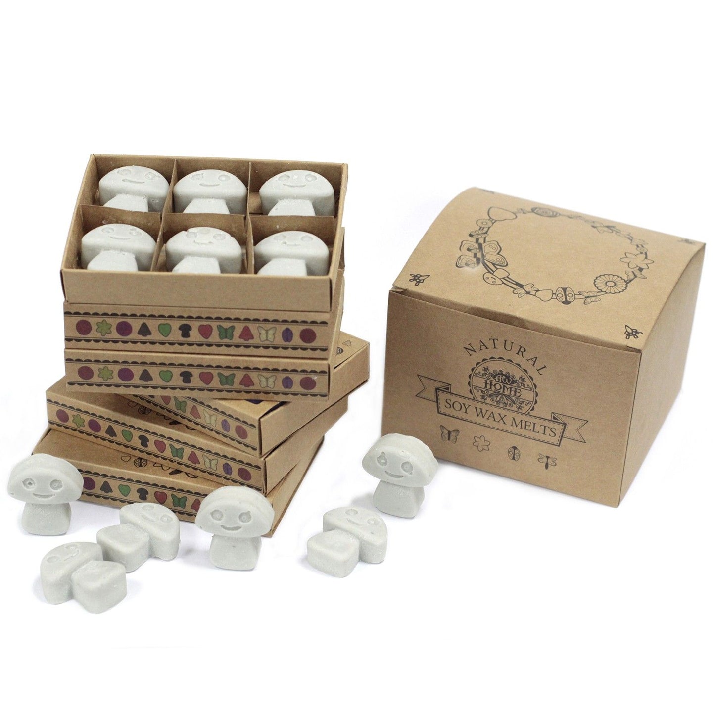 Coffret cadeau de 6 fondants parfumés - Dark Patchouli