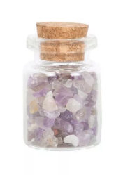 Amethyst Crystal Jar in a Matchbox: Serenity