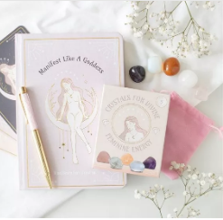 Set of 5 crystals for divine feminine energy
