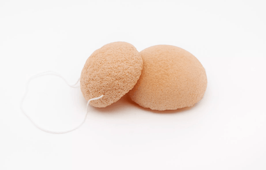 Éponge Konjac argile rose - peau sensible - anti rougeurs