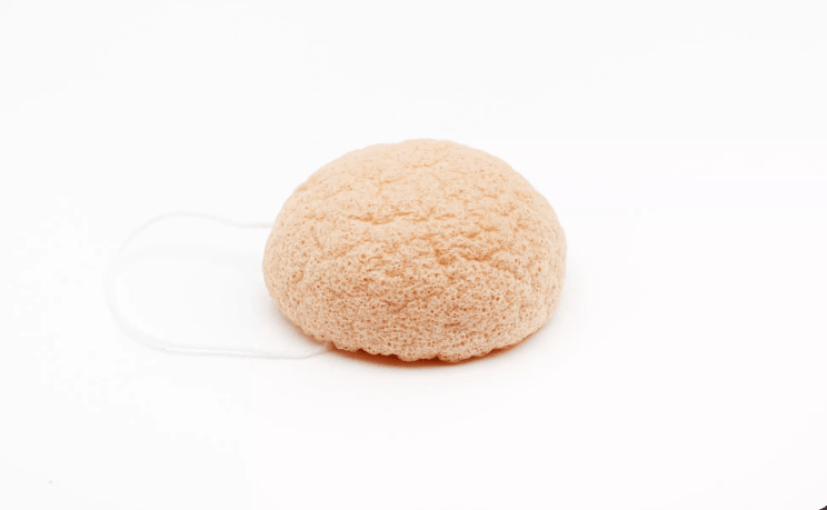 Éponge Konjac argile rose - peau sensible - anti rougeurs