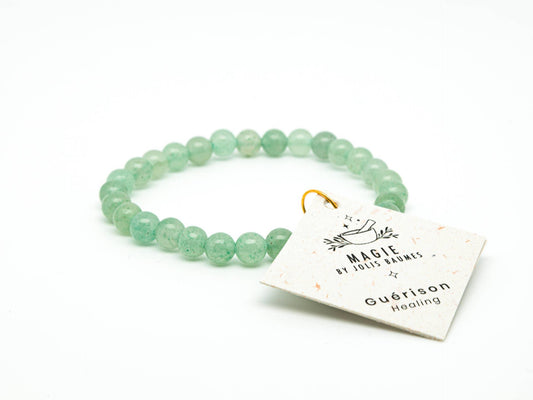 Bracelet Guérison - Aventurine verte