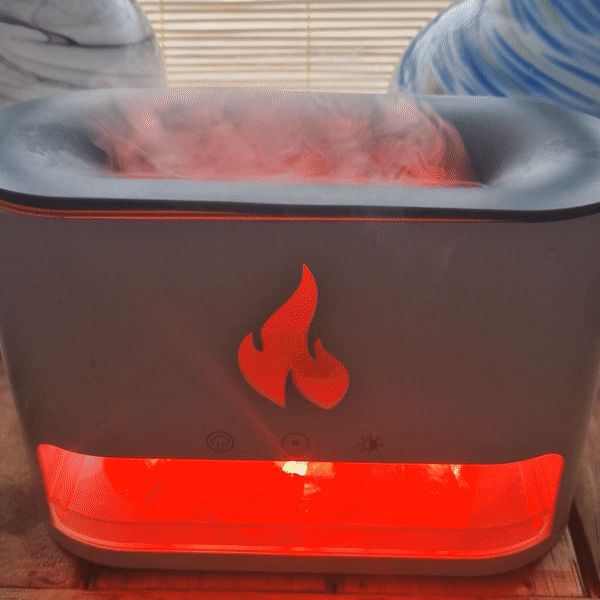 Diffuseur d'arômes Hymalaya effet flamme