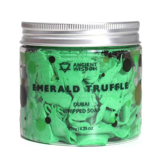 Savon fouetté Dubaï - Truffe Emeraude