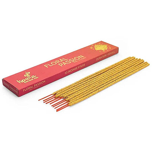 Encens naturels Palo Santo "Passion florale" (boite de 10)