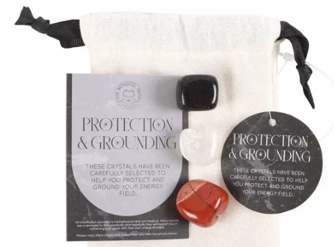 Healing Crystal Set: Protection and Grounding 